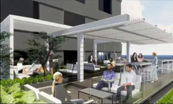 Apartment Beautiful 3 Bedroom High Rise With Pool, Hot Tub And Rooftop Views *